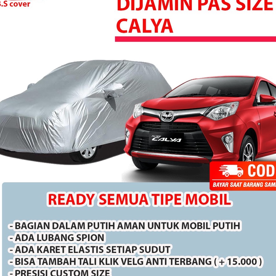 ✹Stok Banyak PSBVN [Bisa COD] Cover Mobil Calya Sarung Mobil Calya/Sigra sigra r sigra daihatsu caly