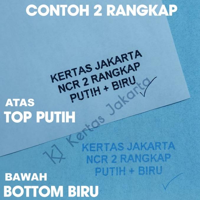 

kertas NCR top putih/white multi copy