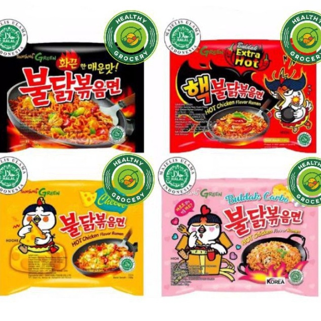 

⚡TOK SIAP 【COD Samyang 140gr / Hot Chicken / Cheese / Keju / Carbonara