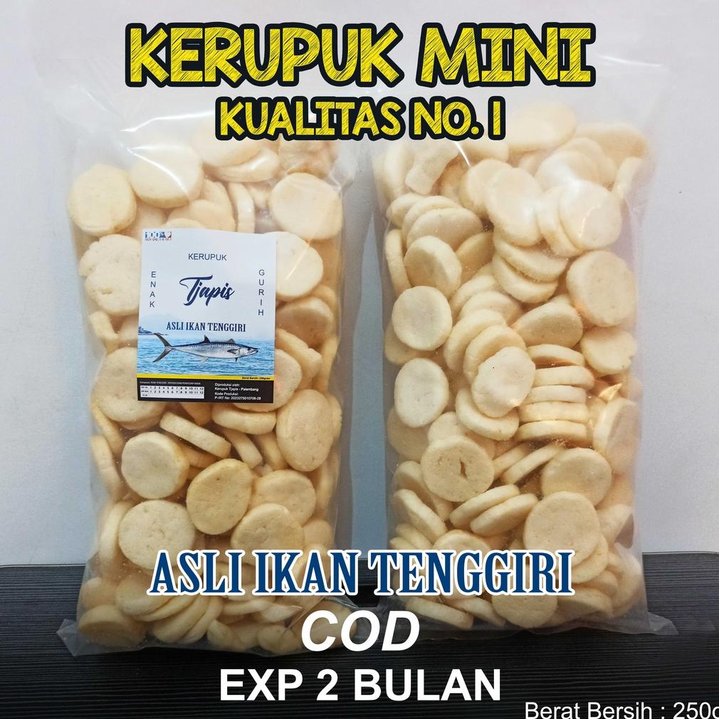 

Promo KERUPUK KEMPLANG MINI IKAN TENGGGIRI KERUPUK MINI ENAK DAN GURIH 250 GRAM