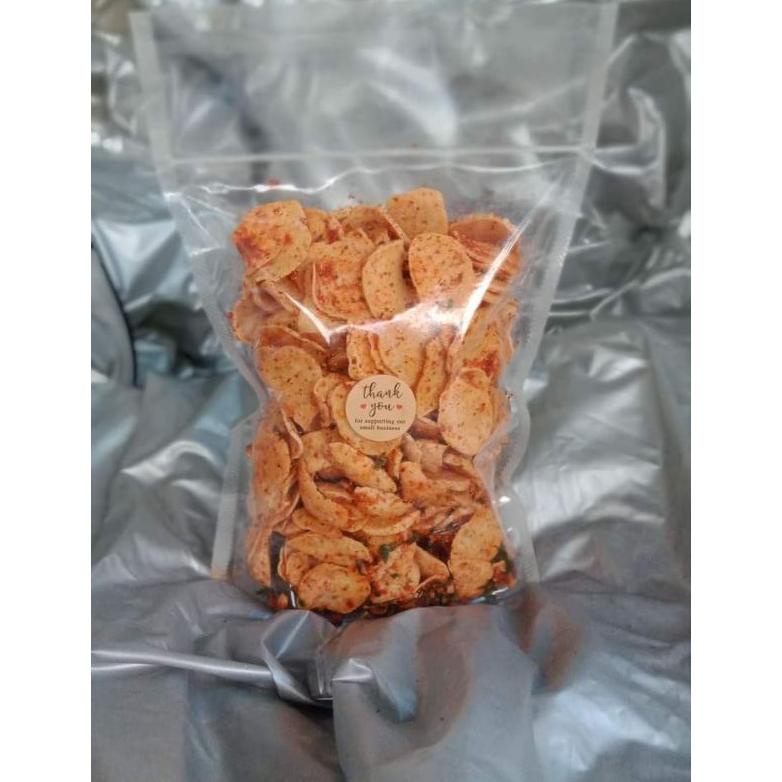 

New (COD) | BASRENG KOIN DAUN JERUK ISI 250gram, GURIH | NIKMAT | PEDAS