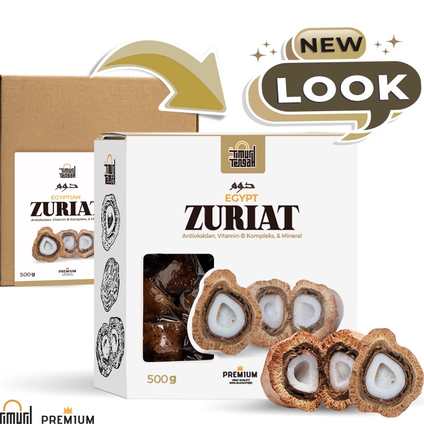 

Ready Stok Buah Zuriat Mesir Belah 500 gr Timur Tengah Doum Premium High Quality