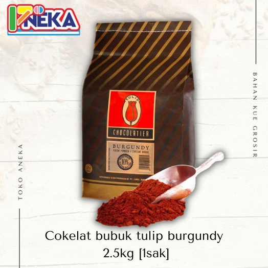 

Terlaris Cokelat bubuk tulip burgundy 2.5kg [1sak] 07U