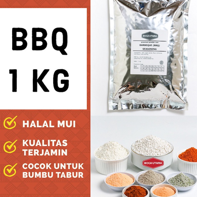 

TERLARIS 1 kg bumbu bbq shihlin / taiwanese chicken kualitas impor serbuuu !