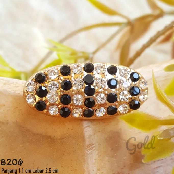 Bros Dagu Juntai Panjang Import Mewah Aksesoris Hijab Jilbab Baru B206 ralnaadas_