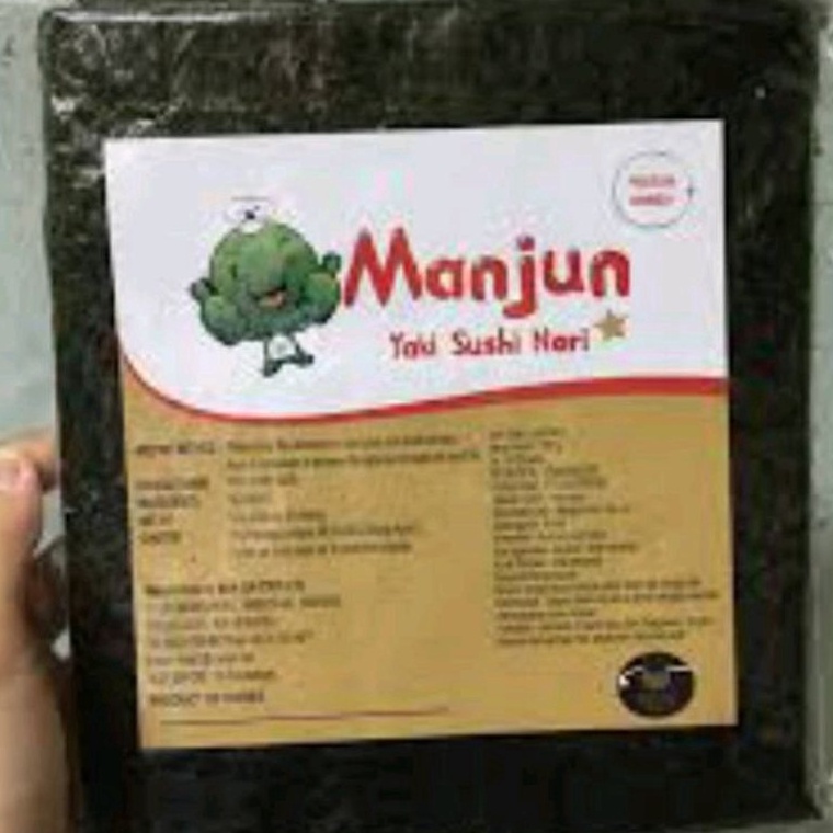 

Paling Disukai.. manjun sushi nori seaweed rumput laut isi 10 lembar 62