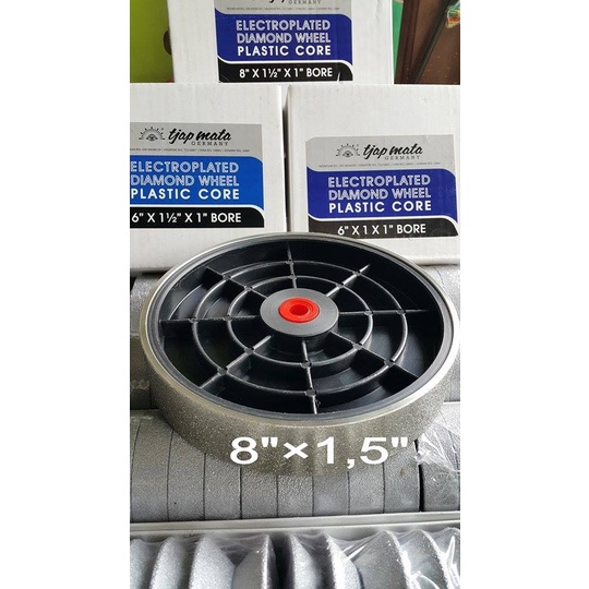 Diamond grinding wheel 8"x1.5" tjap mata Germany ORIGINAL