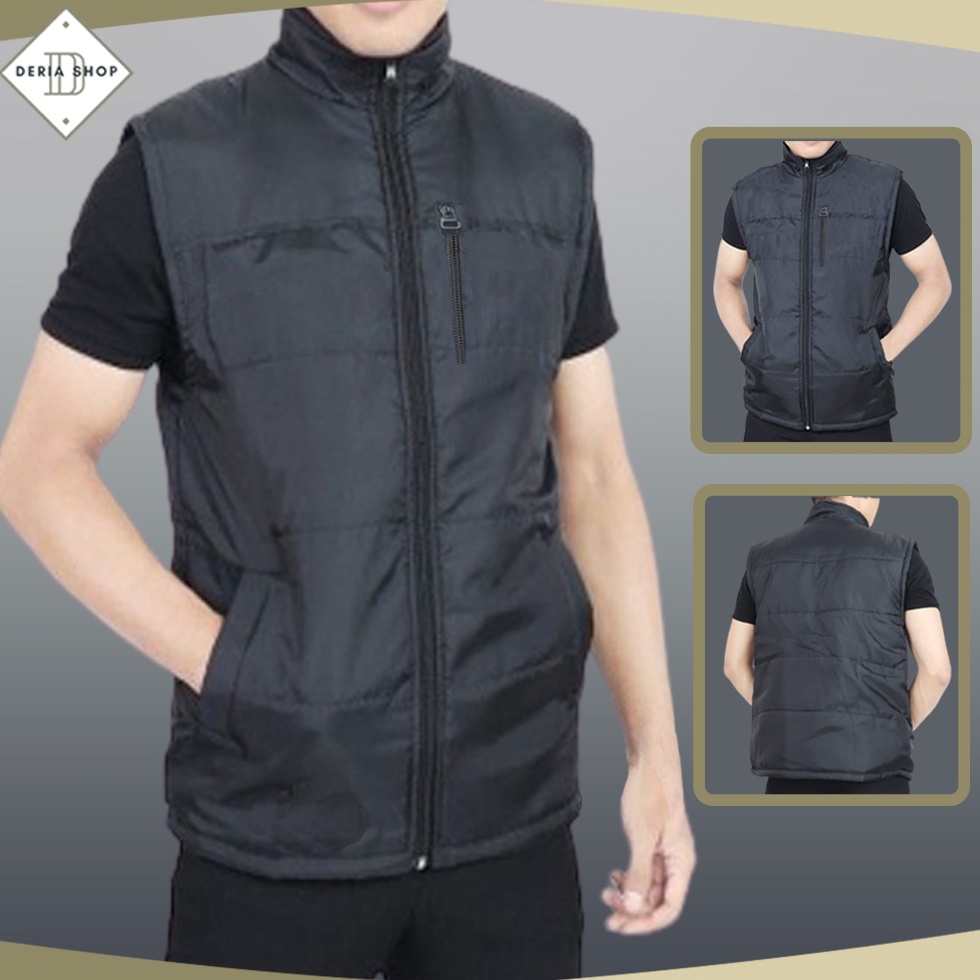 TEN 7.7 Rompi Outdoor Casual Pria Polos Parasut Body Vest Gunung Tactical Lapangan Cowo Jaket Cargo 