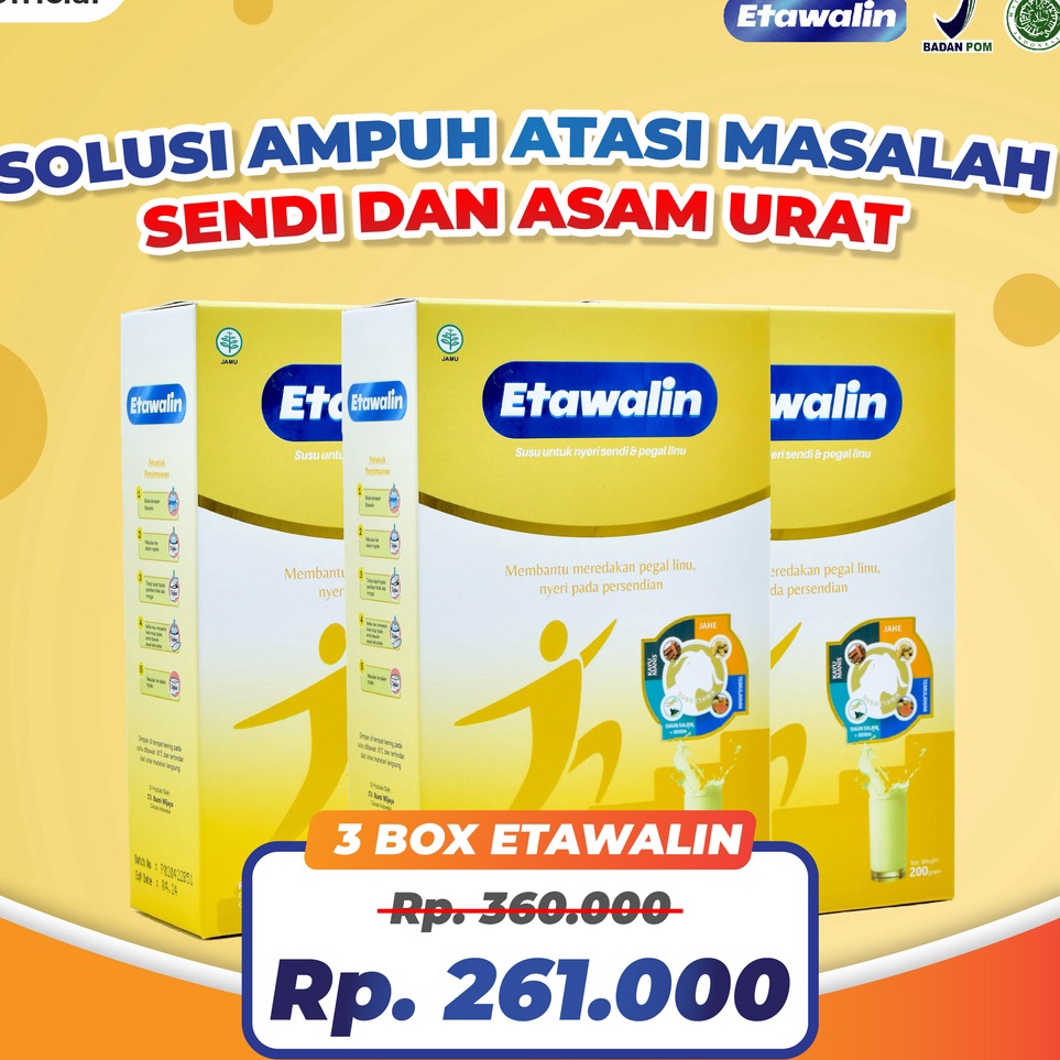 

✓ Etawalin Susu Etawa Herbal Nyeri Sendi Official 3 Box