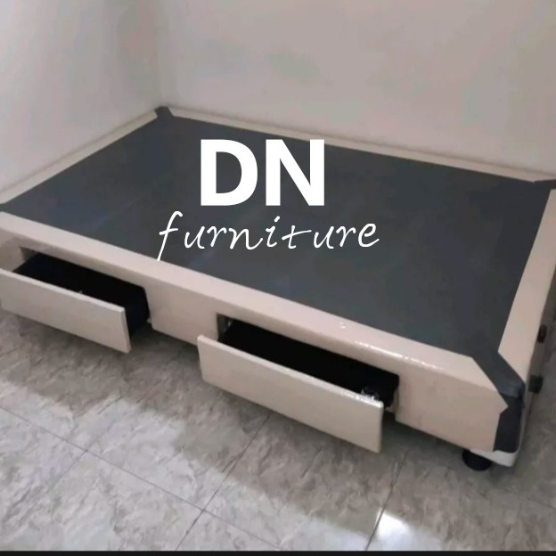 Terlaris Dipan Laci Uk 140X200 Tanpa Headboard