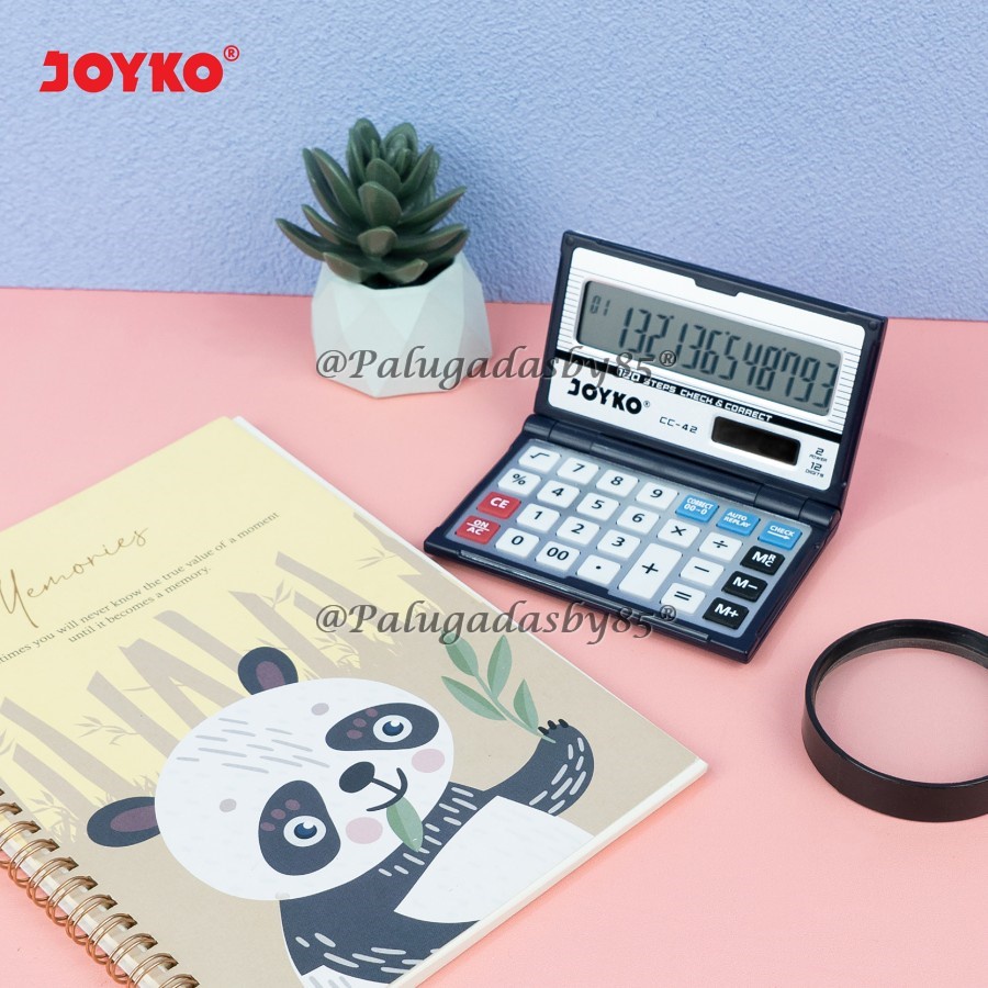 

KALKULATOR JOYKO CC-42 12 DIGITS CHECK CORRECT (1 BIJI) / CALCULATOR JOYKO CC-42 / JOYKO CC 42 /