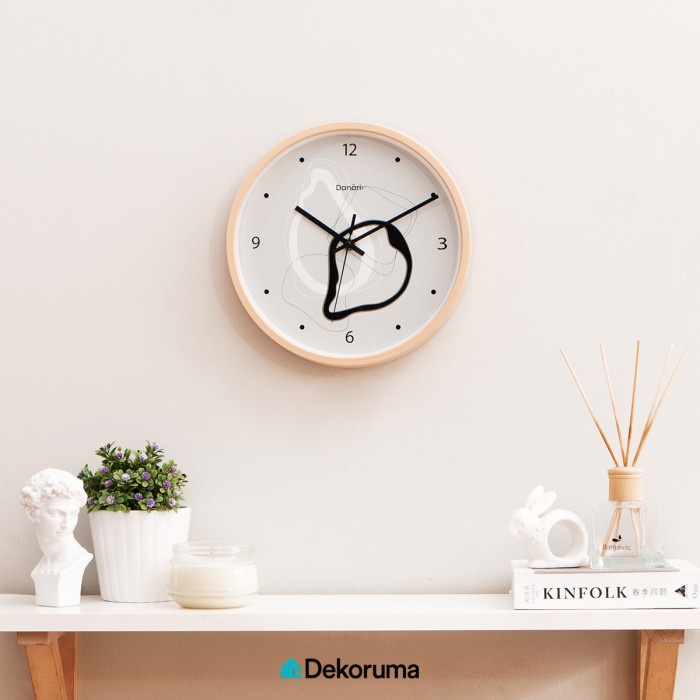 Best Seller Dekoruma Nowi Jam Dinding Minimalis 27X27Cm - Type Heiko - Wall Clock