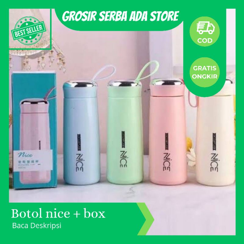 botol nice / botol kaca nice / khusus grosir / isi 80pcs / botol souvenir / botol pernikahan /sablon