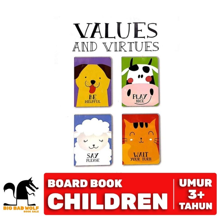 Teena Buku Bbw Values And Virtues Series 2 (4 Set)