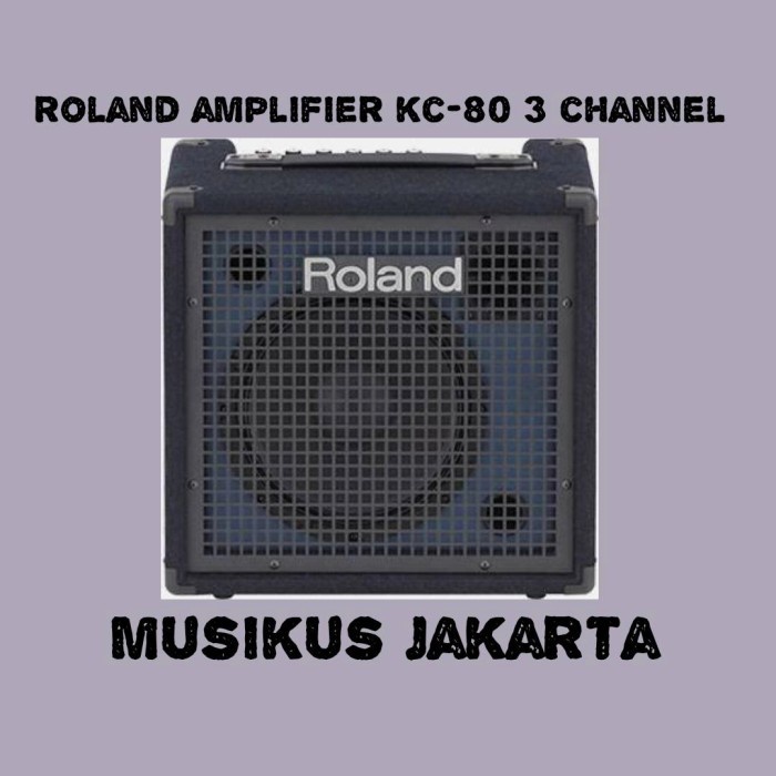 Best Seller Roland Amplifier Kc-80 / Ampli Keyboard Roland Kc-80 / Roland Kc80