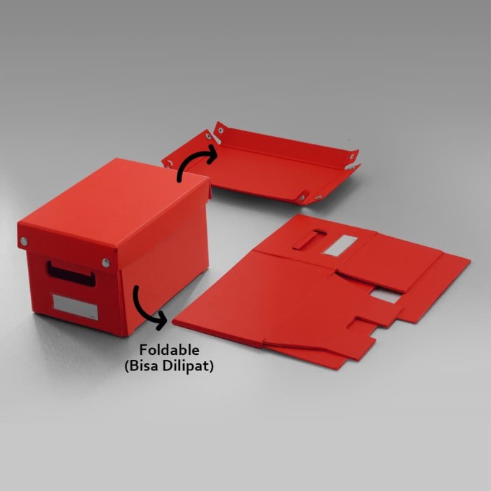 

Best Seller Bantex Easy Box M Red #8921 09