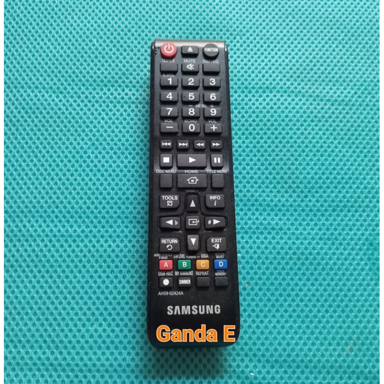 Remot DVD Samsung Bluray AH59-02424A Original