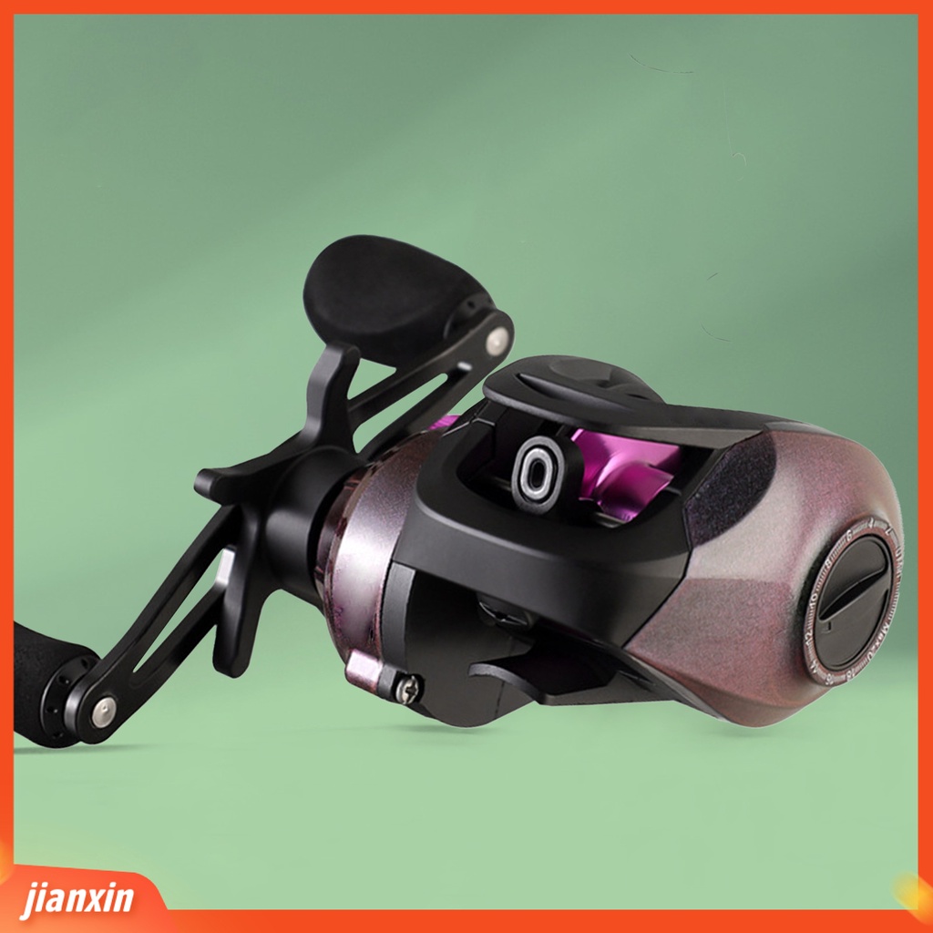 [Jianxin] baitcasting Reel ic Rem Rasio Kecepatan Tinggi Anti-bombing Fishing Alloy Pan-use Unloading Casting Reel Memancing Luar Ruangan
