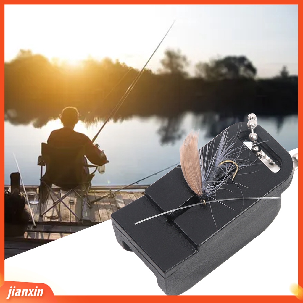 [Jianxin] set Aksesoris Olahraga Outdoor Gearthreader ic Non-Knotted Hitam Dengan Anglers