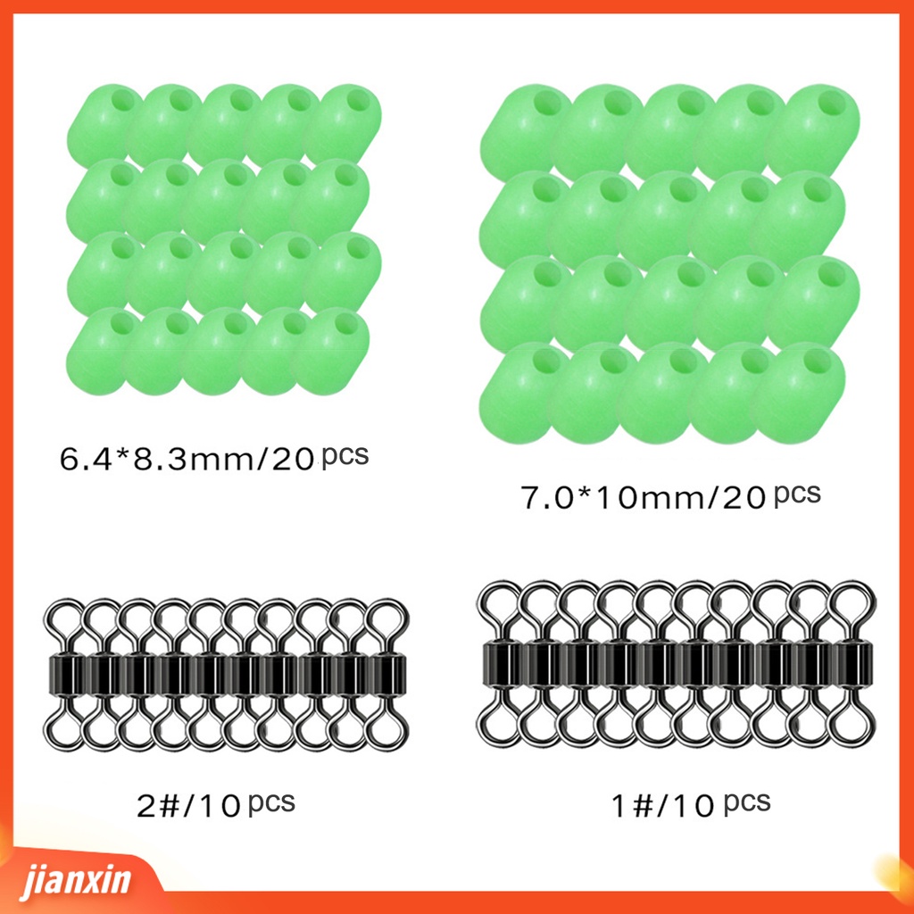 [Jianxin] 172Pcs/Set Multifunctional Fishing Lure Hook Accessory Tackle Tools Box for Angling