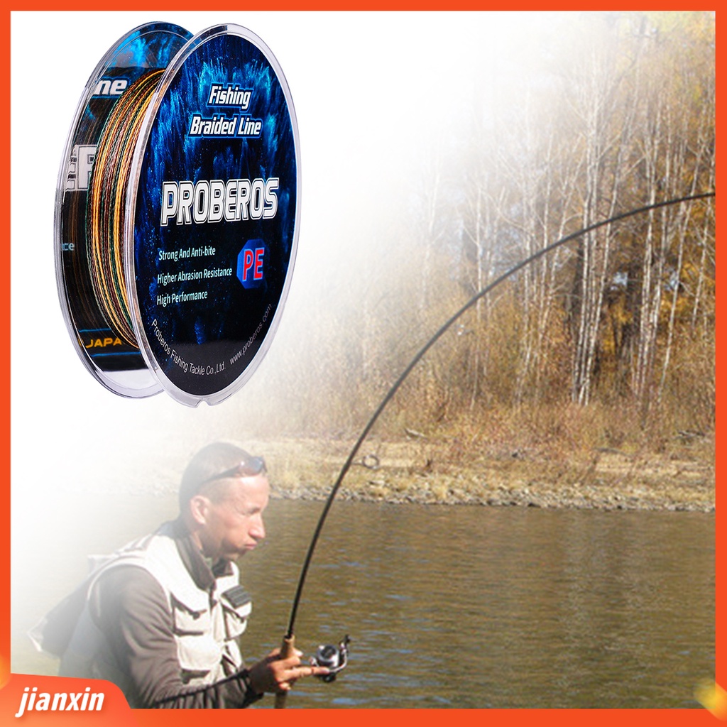 [Jianxin] Senar Pancing Pe 4 Trands Tahan Air Panjang 100m