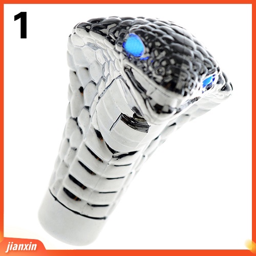 [Jianxin] Universal LED Eyes Car Wave Manual Gear  Knob Snake Shifter