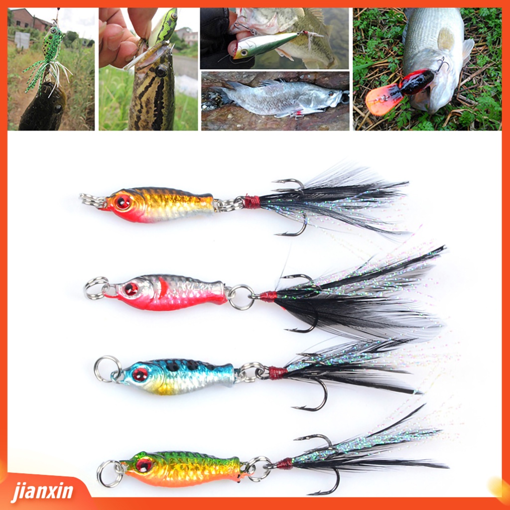 [Jianxin] Umpan Pancing Hard Bait Bentuk Ikan Panjang+Mata Buatan 3D Bahan Alloy