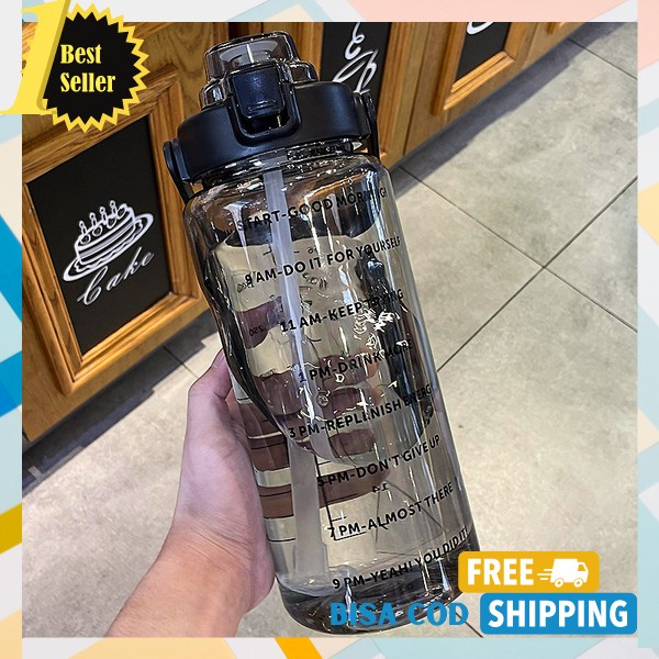 Termurah Boyol Air Minum Botol Karakter Laki Laki Perempuan Luci Tambler Bening Model Kekinian Bitol