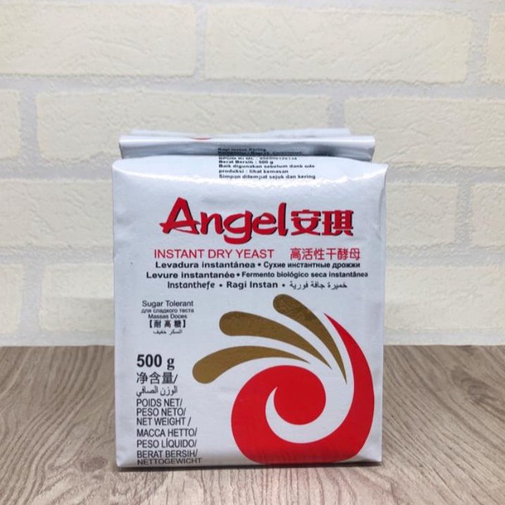 

Telah Hadir.. Ragi Instant Roti Kue Angel Instant Dry Yeast - Ragi Instant 500gr 08R