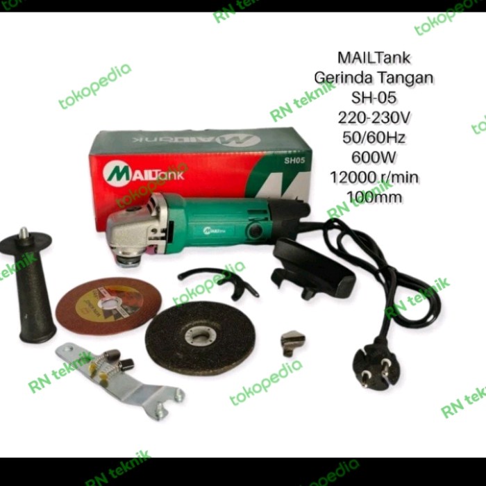 Terlaris Mailtank Sh05 Mesin Gerinda Listrik Gurinda Tangan Mailtank Sh 05