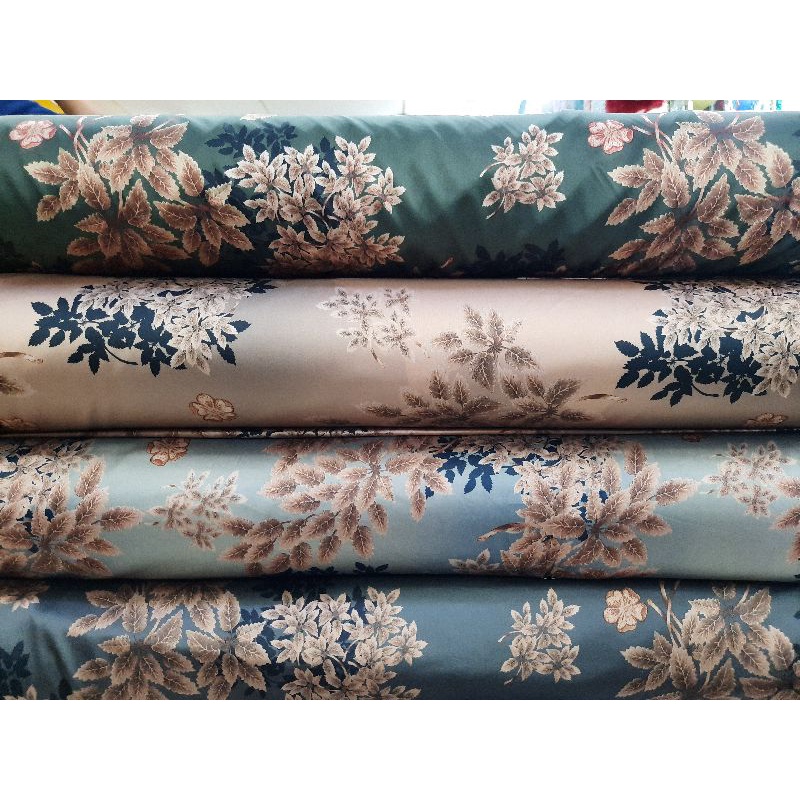 armani silk print bunga