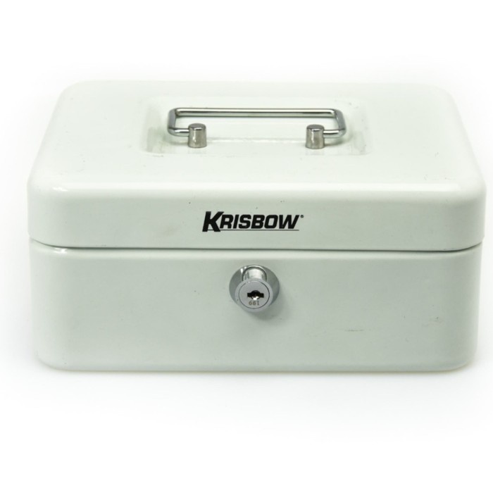 

Best Seller Cash Box Krisbow 20 Cm Warna Putih