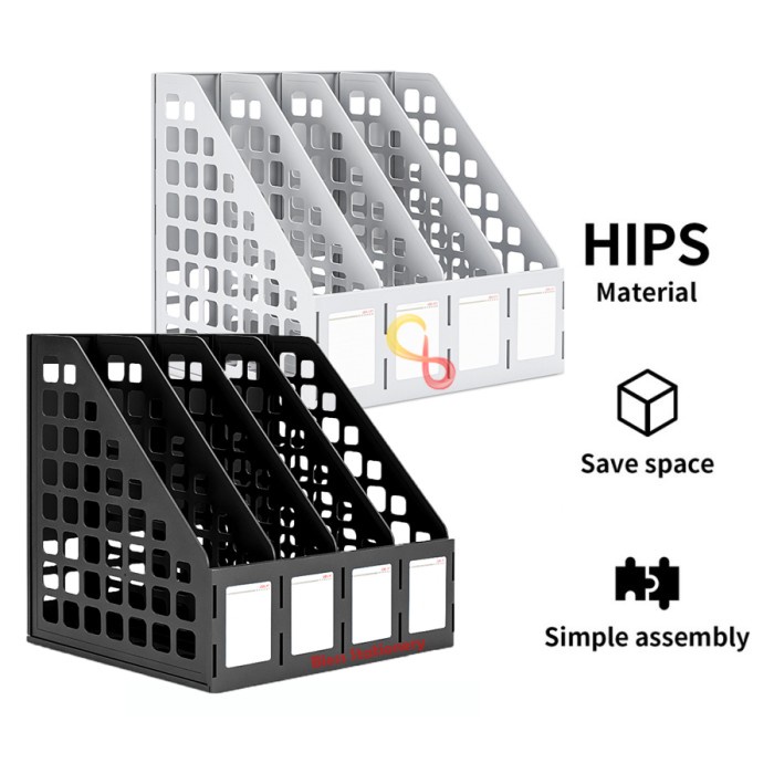 

Best Seller File Box Dokumen Rak Buku Desk Organizer Box File Organizer Ukuran A4