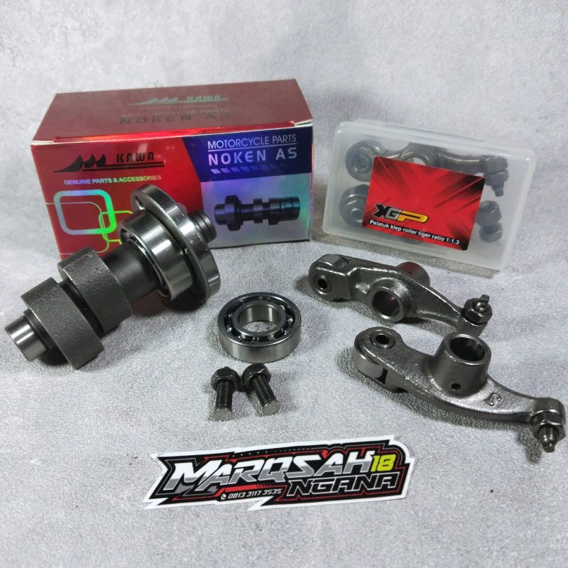 NOKEN TIGER MP KAWA MENTAH BAHAN CAM TIGER MP MARQSAH RACING