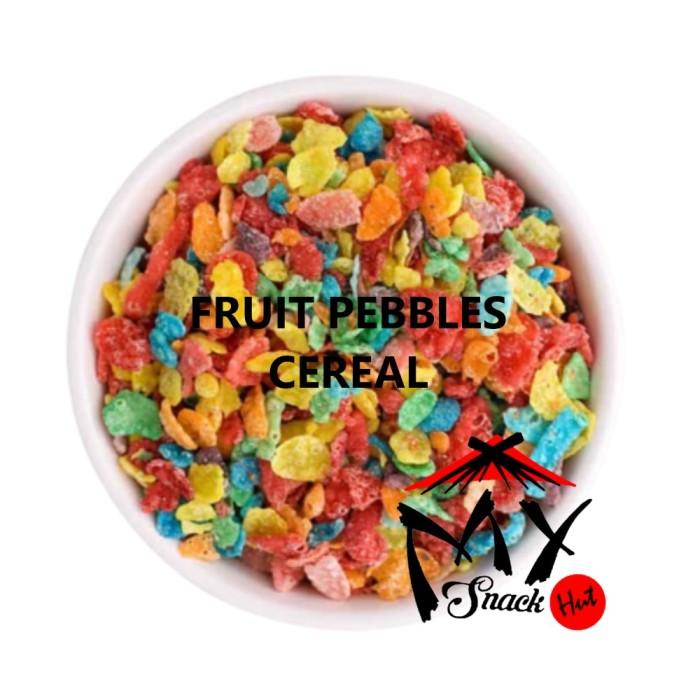 

PEBBLES CEREAL 50GR - FRUITY PEBLES COCOA CHOCOLATE COOKIES RAINBOW Best Seller