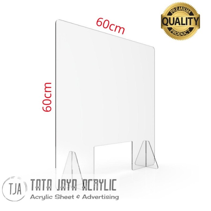 

Terlaris Rak Acrylic Sekat Meja Kasir