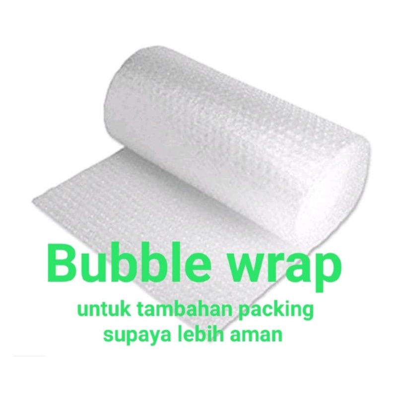 

BUBBLE WRAP UNTUK TAMBAHAN PACKING