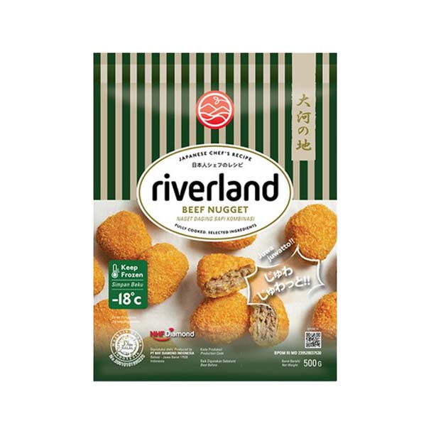 

RIVERLAND BEEF NUGGET 500 GR