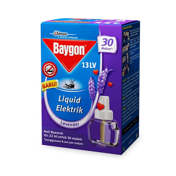 Promo Harga Baygon Liquid Electric Lavender 22 ml - Shopee