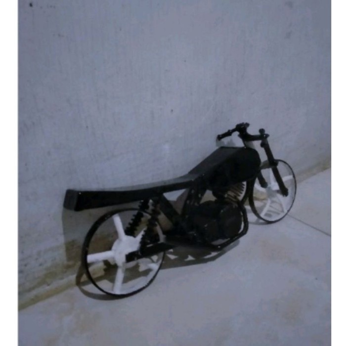 DISKON SPESIAL MURAH MINIATUR MOTOR GL DRAG REALPICT TERMURAH