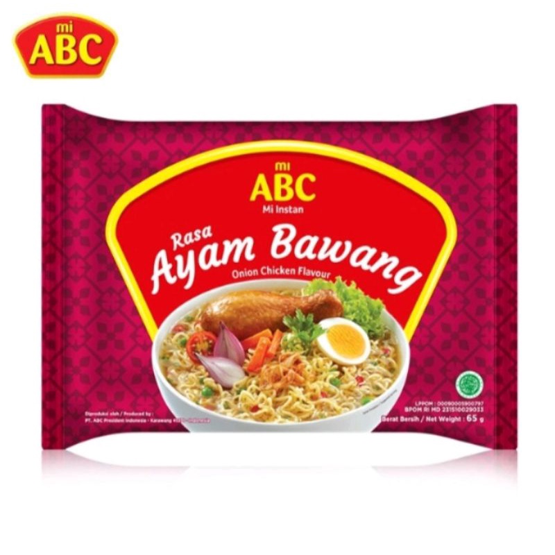 

MIE ABC RASA AYAM BAWANG 65GR
