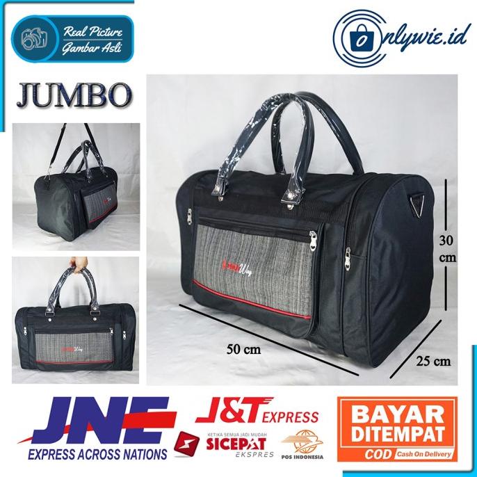 Onlywie Tas Pakaian Travel Pria Besar Tas Baju Piknik Jumbo Bisa COD