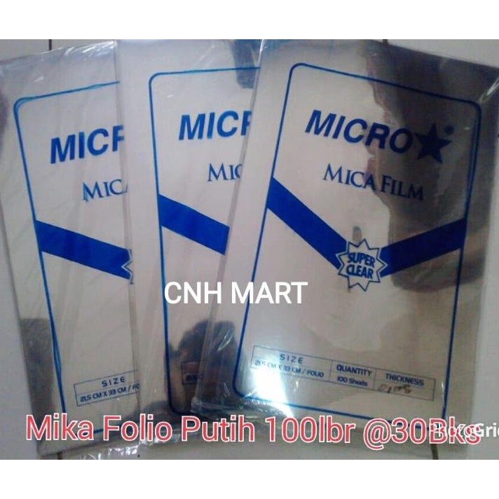 

⚡TOK SIAP 【COD 1 Pak ( 100PCS) Plastik mika jilid transparan ukuran f 4 tebal 0.7 mm/ plastik mika/ mika jilid bening