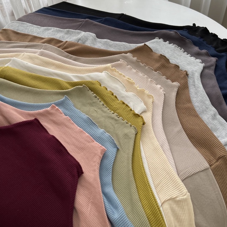 Fresh Chana Basic Longsleeve Knit by Dielle ,.,.,.,.,.,