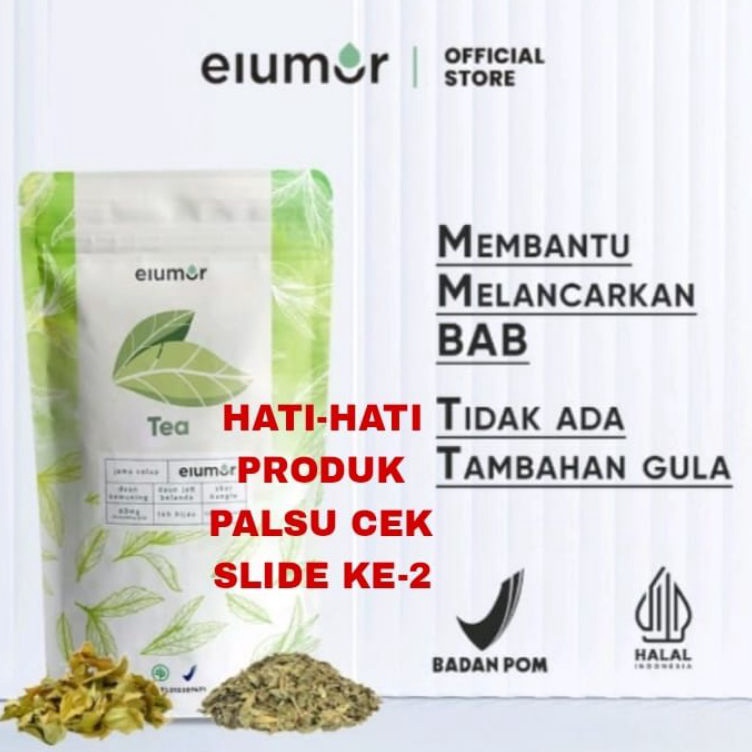 

Terlaku. (READY) ELUMOR GREEN TEA / SLIMMING TEA Serba Murah