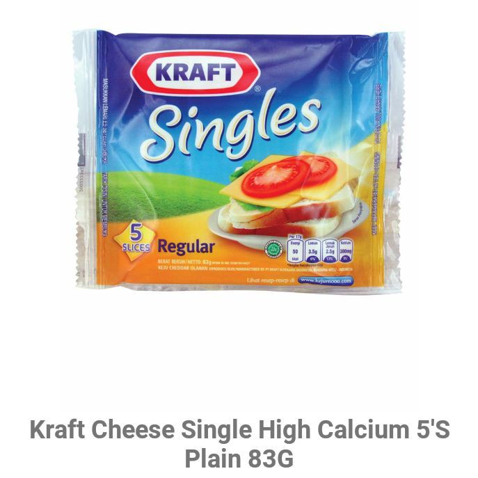 

KRAFT SINGLE 5 SLICE 83 GRAM KEJU LEMBARAN KRAF