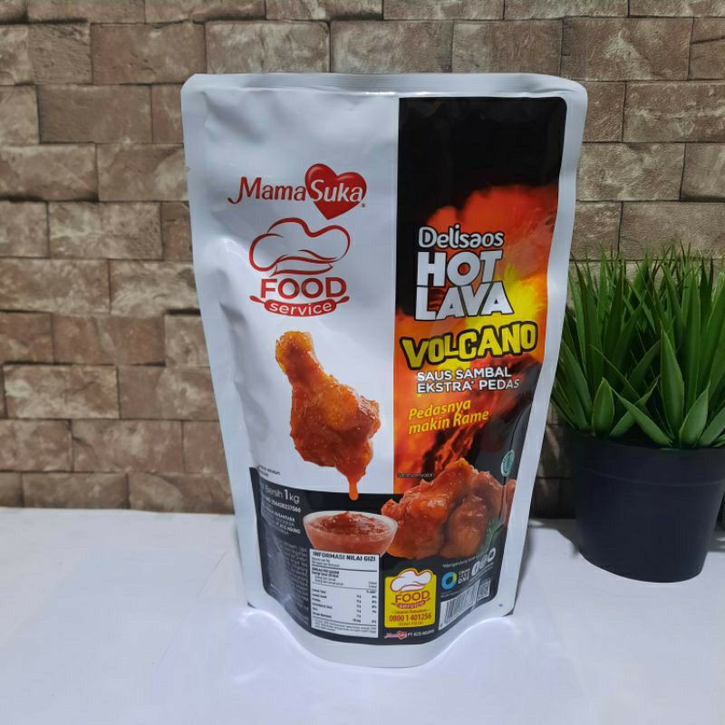 

MAMASUKA DELISAOS HOT LAVA VOLCANO HOT LAVA 1 KG