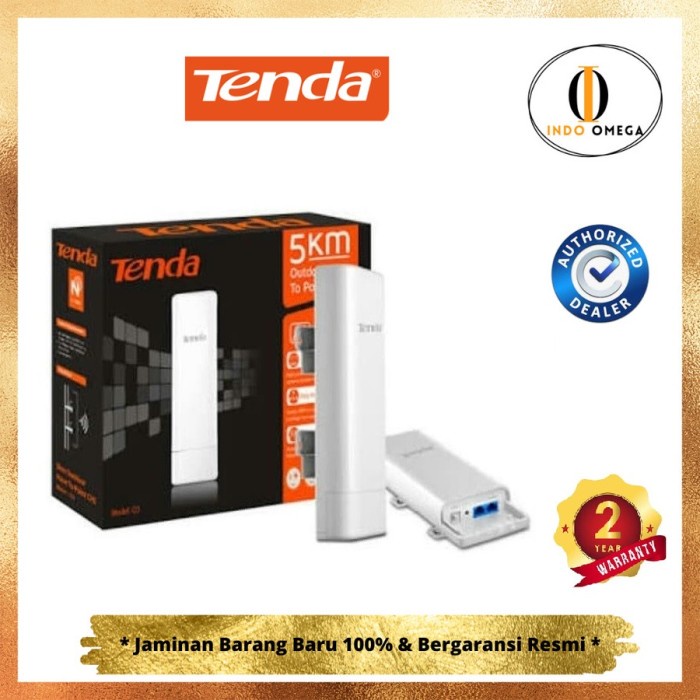 Tenda Outdoor CPE 03 5KM Outdoor point To Point CPE