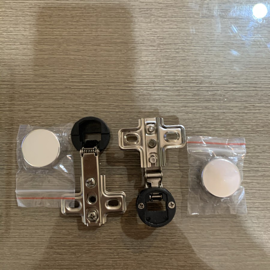 Engsel kaca Elco tipe lurus / full bengkok EK - 0 / EK -16 - Engsel ek0