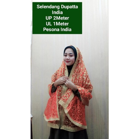 Selendang Dupatta India